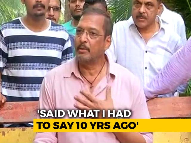 Lawyers Asked Me Not To Talk To Media On Tanushree's Claim: Nana Patekar