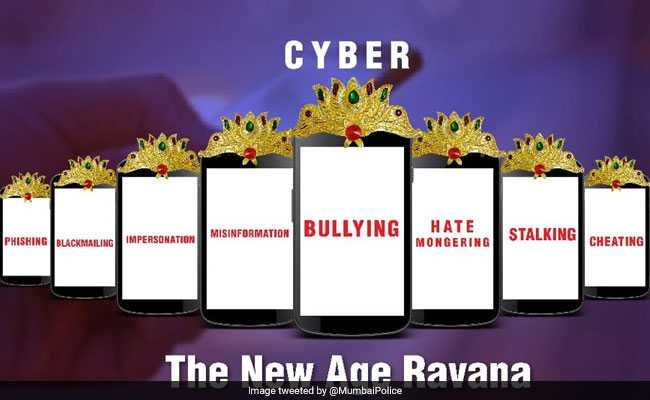 Mumbai Police Wants You To Be Alert About This "New Age Ravana"