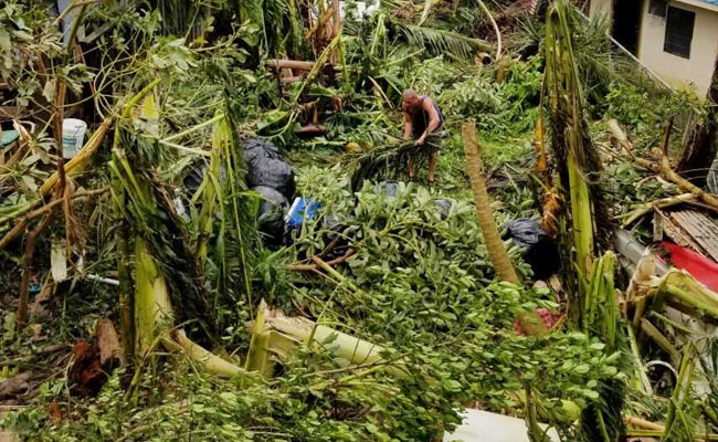 Emergency Declared In Typhoon-Ravaged Northern Mariana