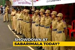 Heavy Police Including Women Personnel Deployed At Sabarimala Base Camp Heavy Police Including Women Personnel Deployed At Sabarimala Base Camp