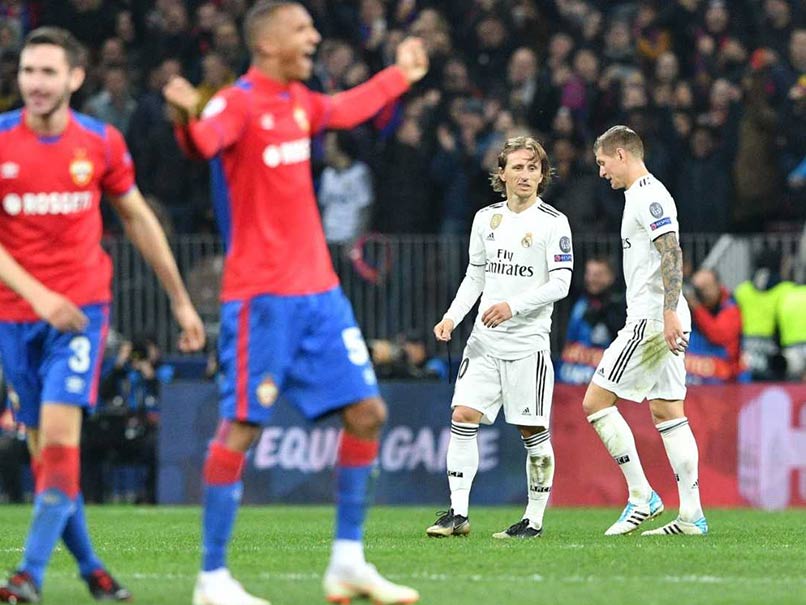 Champions League: Real Madrid Slip To Shock Defeat By CSKA After Toni Kroos Mistake