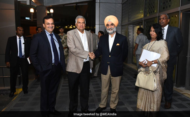 Sri Lanka Prime Minister Reaches New Delhi For Three-Day Visit