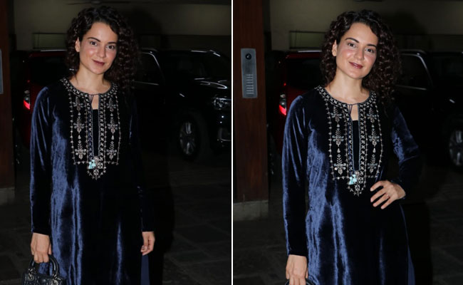 Like Kangana Ranaut, Glam Up In Velvet Suits This Festive Season