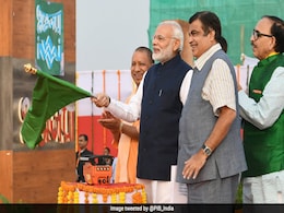 PM Modi Unveils Varanasi Port, Receives India's First Inland Cargo Vessel PM Modi Unveils Varanasi Port, Receives India's First Inland Cargo Vessel