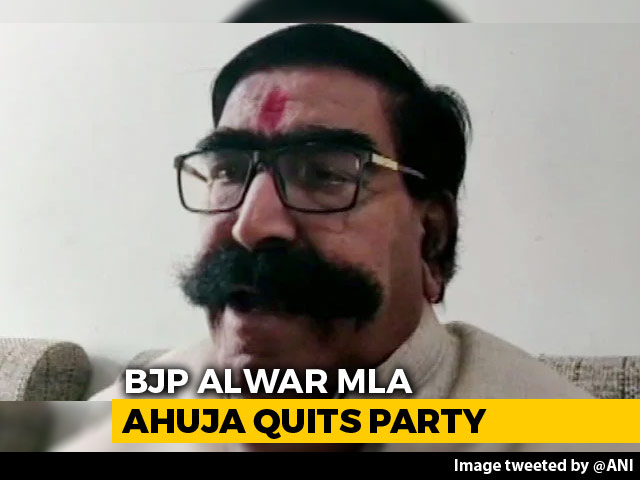 Denied Ticket, Rajasthan BJP Man Quits; Will Contest As An Independent