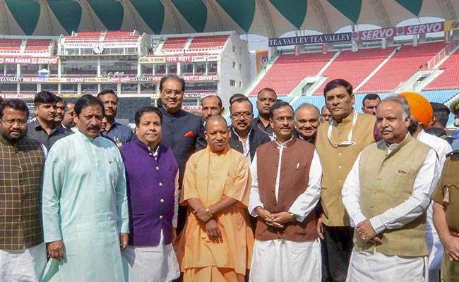 Yogi Adityanath Inaugurates Lucknow Cricket Stadium, Changes Its Name