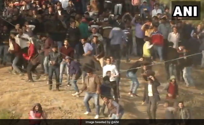 Watch: Himachal Festival Where People Throw Stones At Each Other
