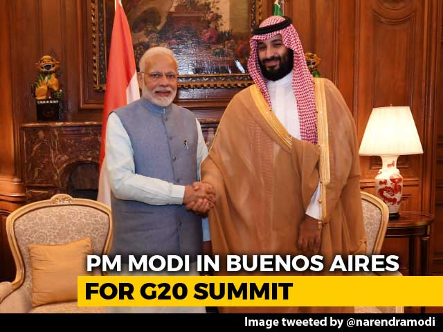 PM Modi Meets Saudi Crown Prince On Sidelines Of G20 Summit