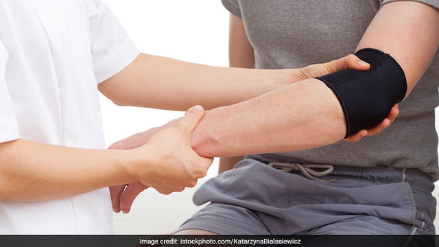 The pain is generally around the elbow and forearm due to some injury.