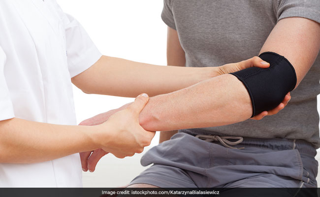 The pain is generally around the elbow and forearm due to some injury.