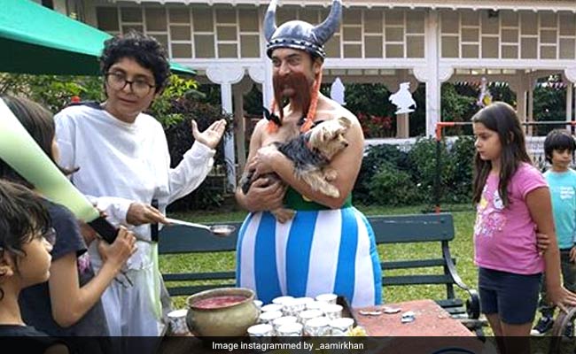 दो चोटी, सींग और लंबी मूंछों में दिखे आमिर खान, 'ठग्स ऑफ हिन्दोस्तां' के फ्लॉप होने के बाद यूं की धमाकेदार वापसी