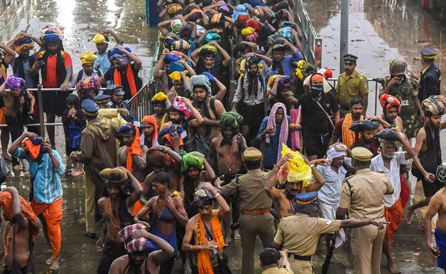 Shutdown Call After Right-Wing Leader's Arrest Near Sabarimala: 10 Points