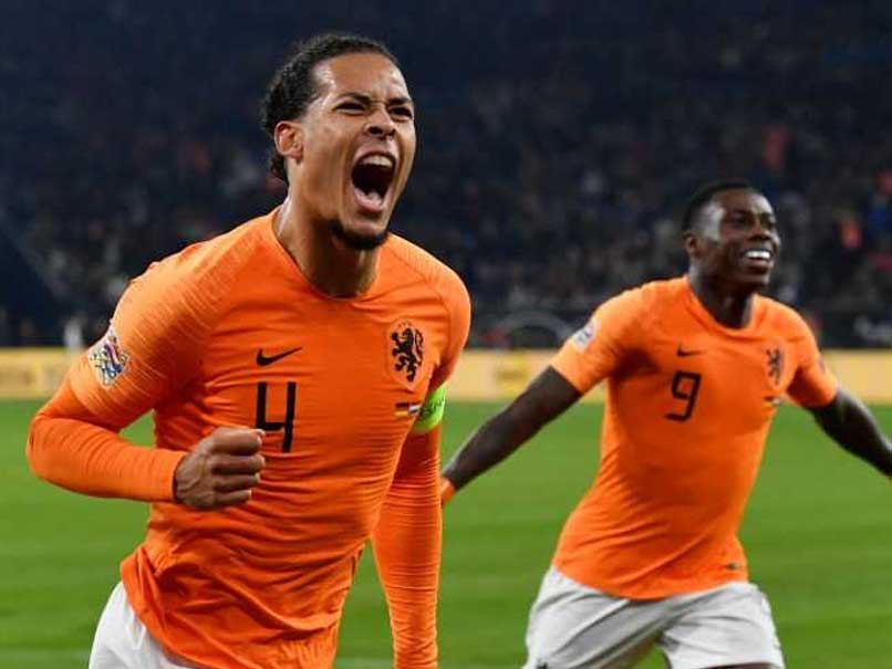 Virgil Van Dijk Late Strike Fires Netherlands Into Nations League Semis