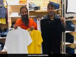 बाबा रामदेव ने किया पतंजलि परिधान स्टोर का उद्घाटन, जींस, टी शर्ट से लेकर जूते तक मिलेंगे बाबा रामदेव ने किया पतंजलि परिधान स्टोर का उद्घाटन, जींस, टी शर्ट से लेकर जूते तक मिलेंगे