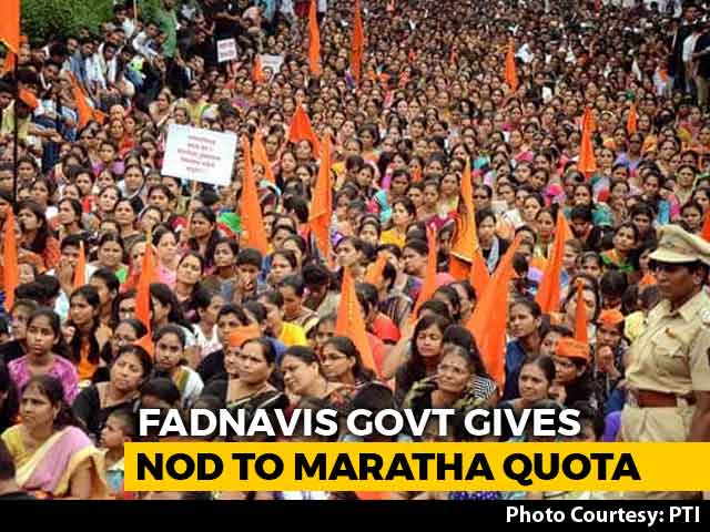 Months After Massive Protest, Marathas To Get Reservation In Maharashtra