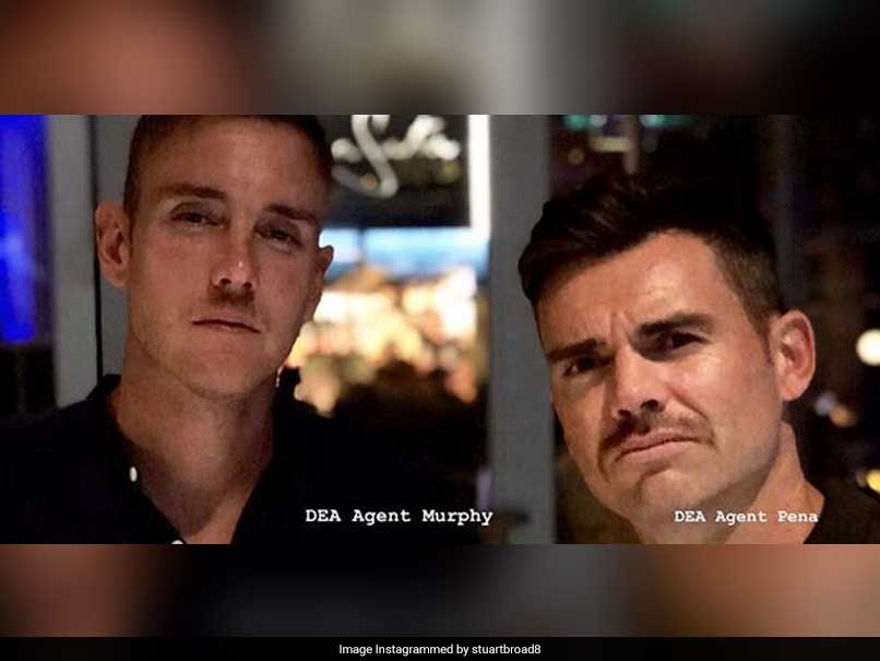 Narcos Fever Grips England Cricketers Stuart Broad And James Anderson