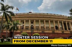Winter Session Of Parliament To Be Held From December 11 To January 8 Winter Session Of Parliament To Be Held From December 11 To January 8
