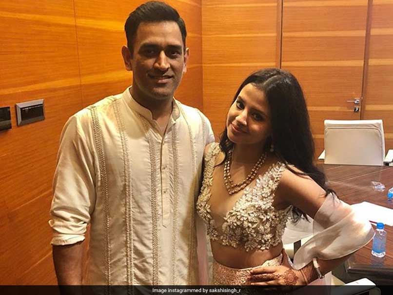 Ms Dhoni Retires Wife Sakshi Singh Dhoni Reacts Cricket News View this post on instagram. ms dhoni retires wife sakshi singh