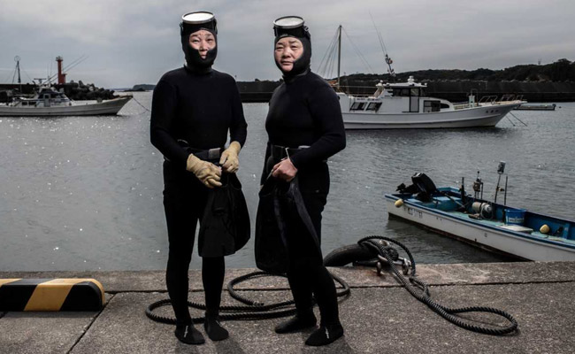 Japan's 'Ama' Grannies Cling To Their Freediving Fishing Tradition