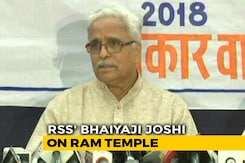 "Mass Agitation" If Needed, Says RSS No. 2 On Ram Temple "Mass Agitation" If Needed, Says RSS No. 2 On Ram Temple