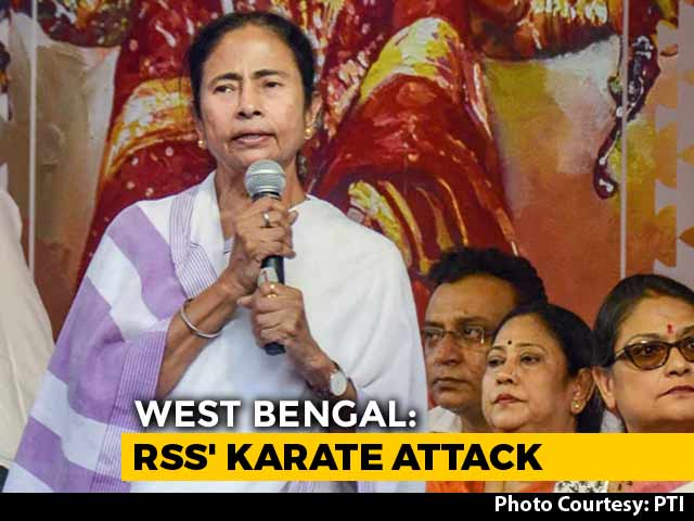 Bengal RSS Hopes To Deal Trinamool A "Karate Blow" In Upcoming Polls