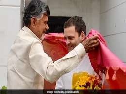 Back From Lucknow, Chandrababu Naidu Meets Sonia Gandhi Back From Lucknow, Chandrababu Naidu Meets Sonia Gandhi