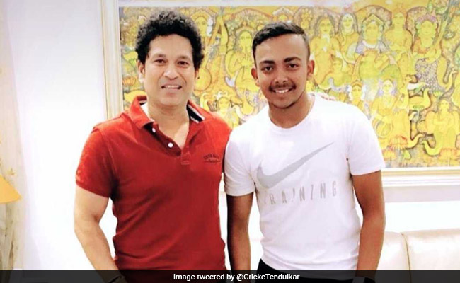 पृथ्‍वी शॉ की तरह सचिन तेंदुलकर भी करियर की शुरुआत में हुए थे चोटिल, फोटो में दिखेगी समानता..