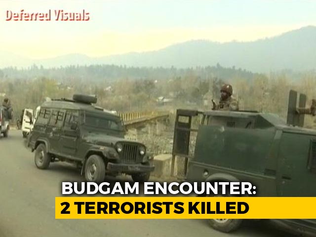2 Terrorists Shot Dead In Jammu And Kashmir's Budgam