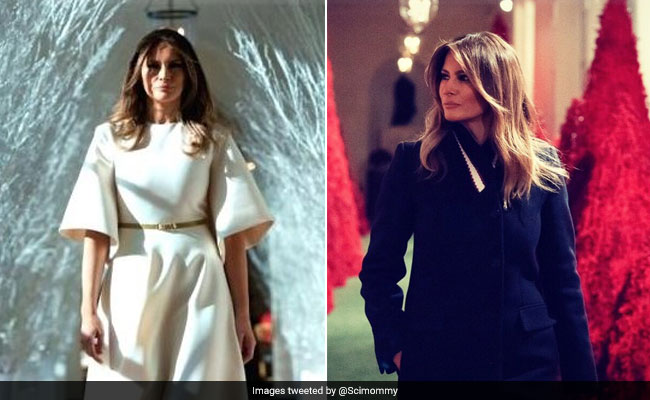 Melania Trump's Christmas Decorations Are Too Spooky For Twitter - Again