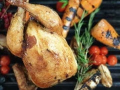 Roasted Spring Chicken with Root Veggies
