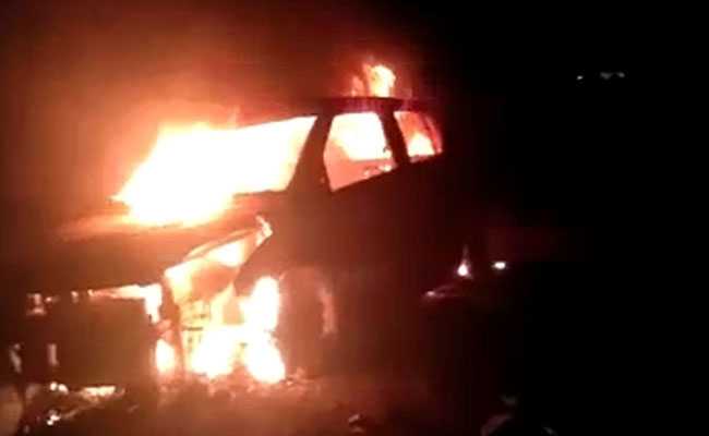 Driver Burnt To Death After Speeding Car Catches Fire In Himachal: Police