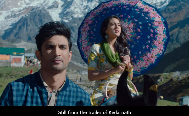 <i>Kedarnath</i> Trailer: Sara Ali Khan And Sushant Singh Rajput Fall In Love As Tragedy Strikes