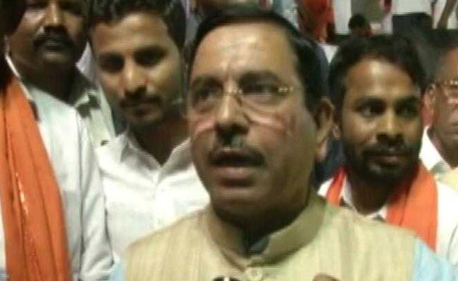 "<i>Naqli</i> Gandhis" Ordered Protest In Front Of Gandhi Statue: Minister Prahlad Joshi