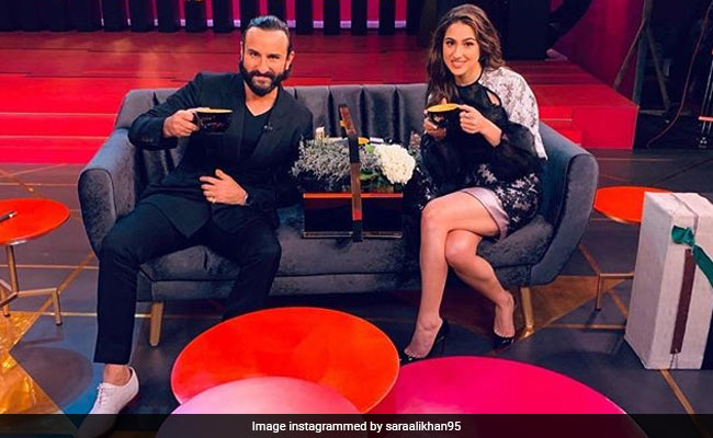 <I>Koffee With Karan 6</i>: Saif Ali Khan And Sara 'Cause A Storm'. Talk About Kareena Kapoor, Amrita Singh (And Of Course) Taimur
