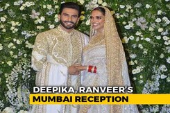 Deepika Padukone And Ranveer Singh's Mumbai Reception, Part 1 Deepika Padukone And Ranveer Singh's Mumbai Reception, Part 1