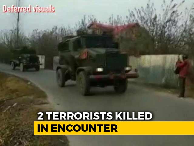 2 Hizbul Terrorists Shot Dead In Encounter In Jammu And Kashmir's Pulwama