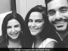 Farah Khan Treats Neha Dhupia With Lavish Home-Cooked Meal - See Pics