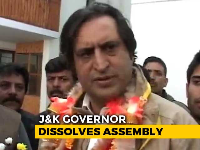 "Emperor, Empress" Haven't Talked To A Single Lawmaker: Sajad Lone's Dig