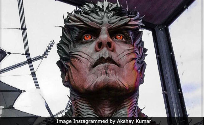 Akshay Kumar, Who 'Never Puts Makeup,' Says His <i>2.0</i> Look Was A 'Different Story Altogether'