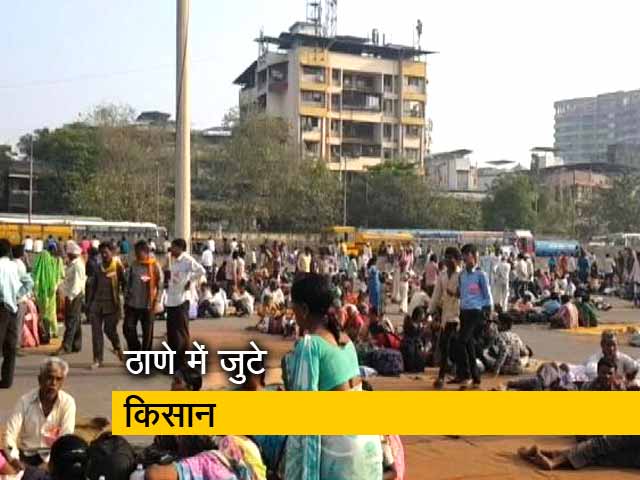 हजारों किसानों का मुंबई कूच