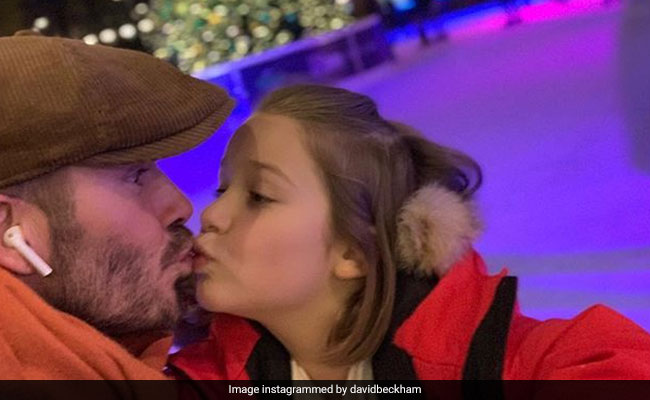 David Beckham ने किया बेटी के होठों पर Kiss तो मचा बवाल, लोगों ने दिया ऐसा रिएक्शन