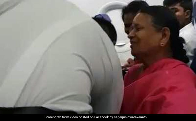 IndiGo Pilot Flies Mother, Grandmother On First Flight, Touches Feet