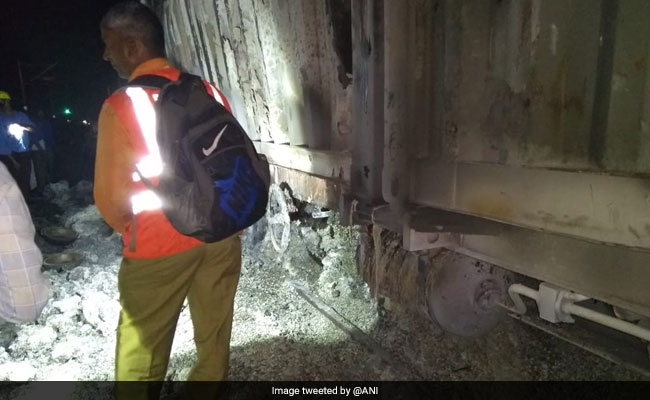 10 Long Distance Trains Cancelled After Fire In Goods Train In Palghar