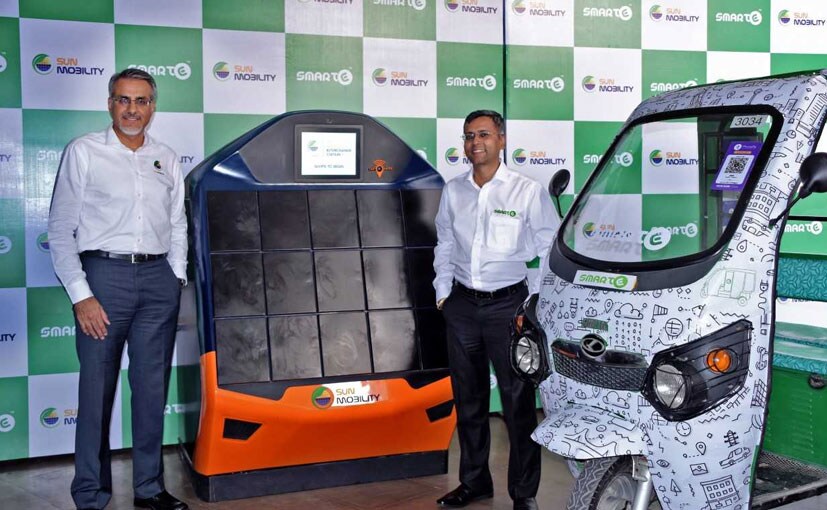 Sun Mobility And Smart E Partner For Battery Technology