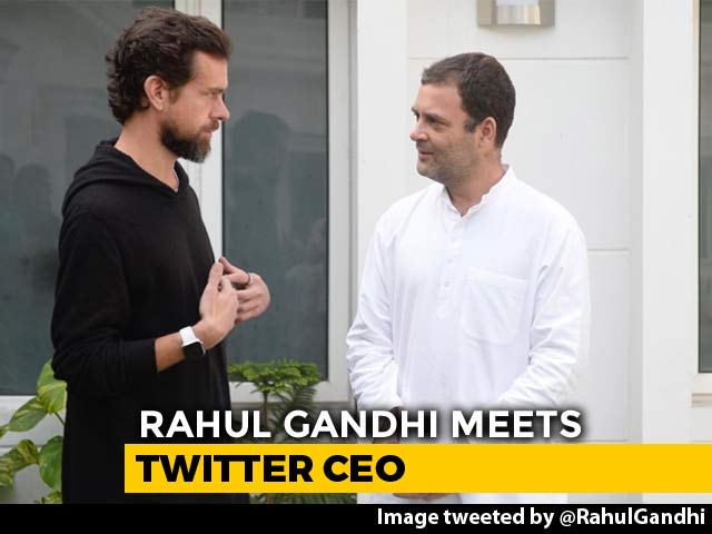 Twitter CEO Jack Dorsey, Rahul Gandhi Meet To Discuss Fake News