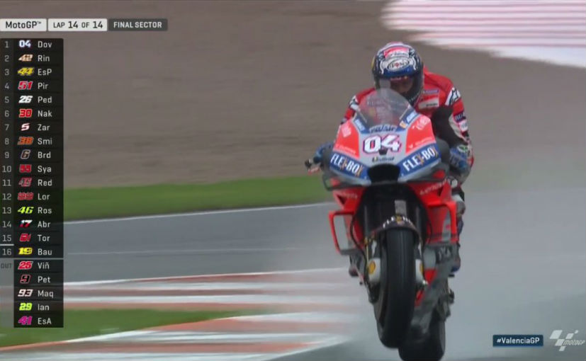 MotoGP: Dovizioso Wins Crash Ridden Valencia GP; KTM Scores First-Ever Podium