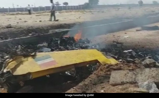 Air Force Trainer Aircraft Crashes In Telangana, Pilot Injured