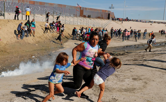 "There Were Children," Says Migrant Mother Tear-Gassed At US Border