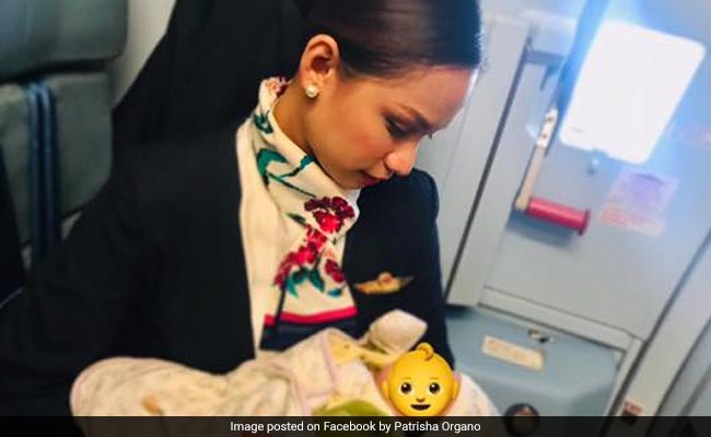 Flight Attendant Breastfeeds Baby After Mum Runs Out Of Formula Mid-Air