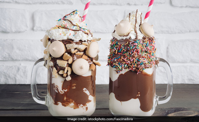 "Grotesquely Sugary": UK-Based Group Calls For Ban On 'Freakshakes'